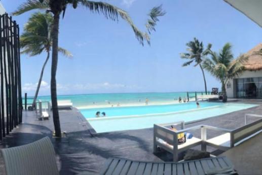 Beachside Corasol El Amanecer De Frida Para 2 Personas Playa del Carmen Exteriör bild