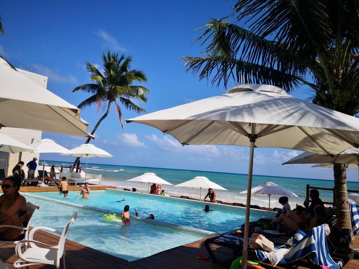 Beachside Corasol El Amanecer De Frida Para 2 Personas Playa del Carmen Exteriör bild